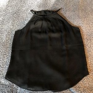 Black sleeveless top, Ann Taylor, small petite